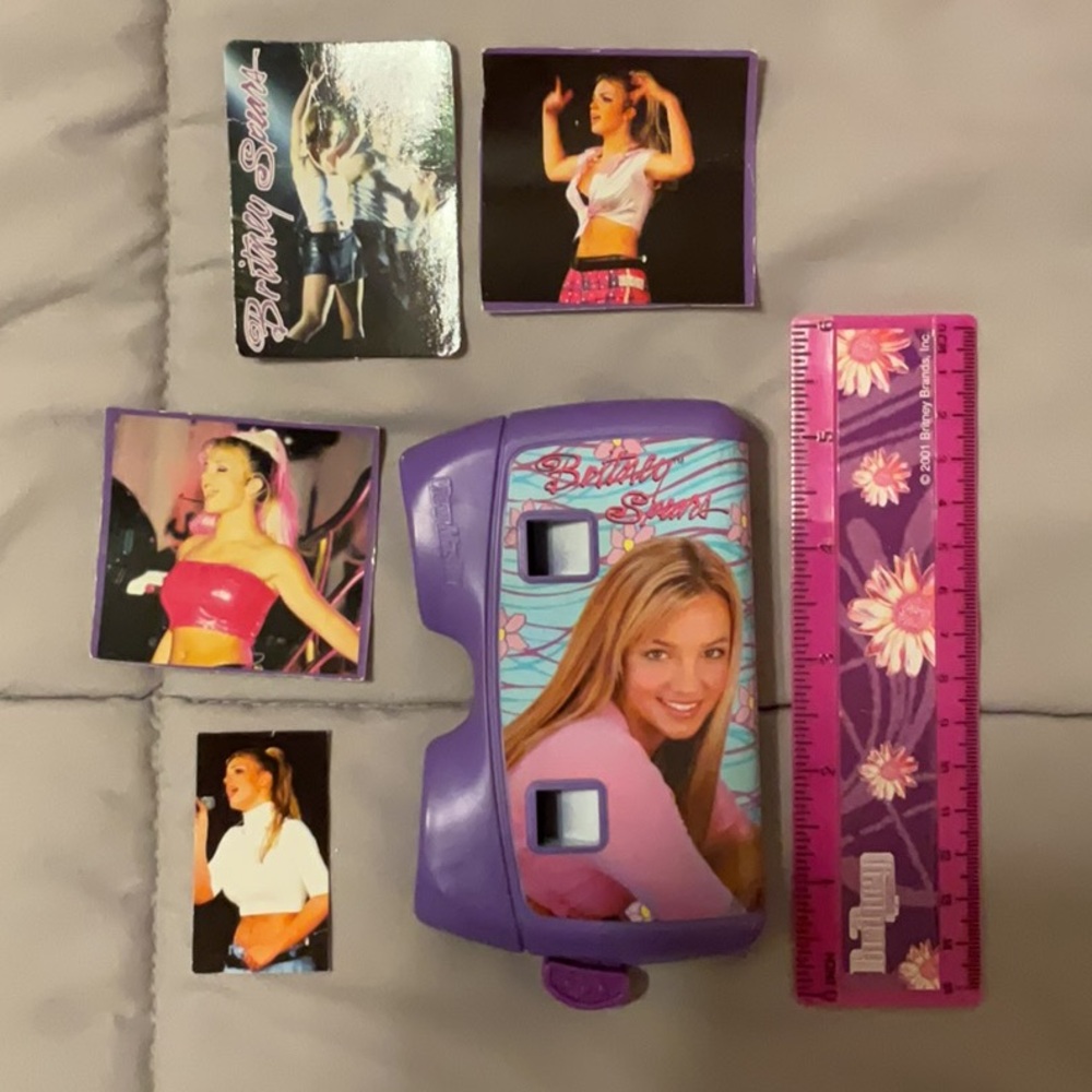 Britney Spears Viewmaster & Ruler